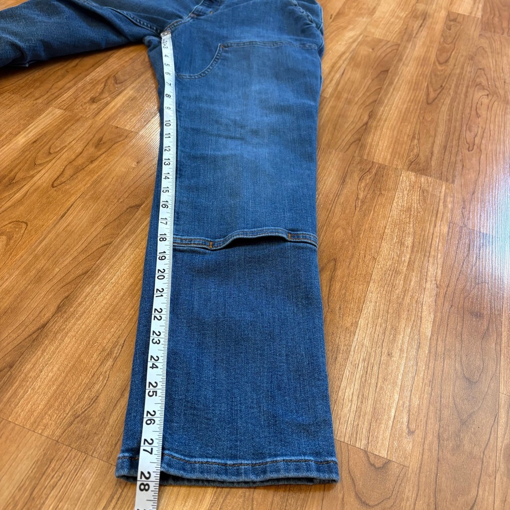 Carhartt Relaxed Fit Double Front Utility Jeans Denim 105110-H97 Womens 8 Short - Picture 6 of 10